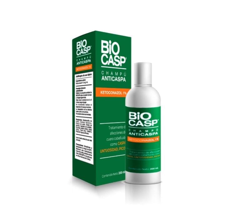 SHAMPOO ANTICASPA BIOCASP 200ML