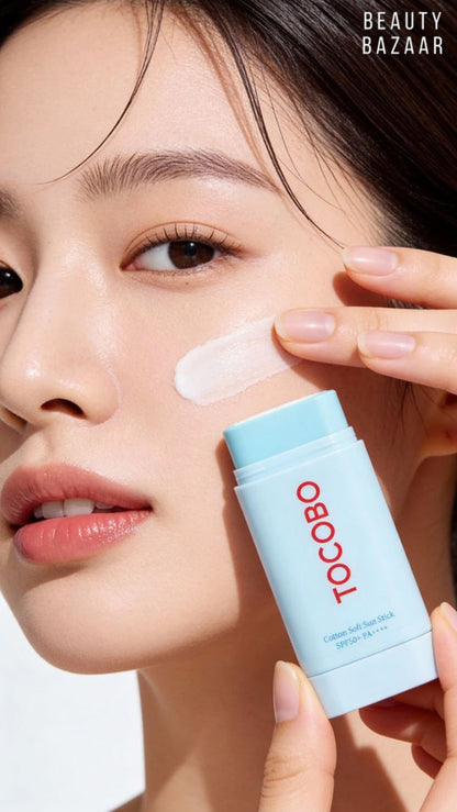 TOCOBO COTTON SOFT SUN STICK SPF50+ PA+++