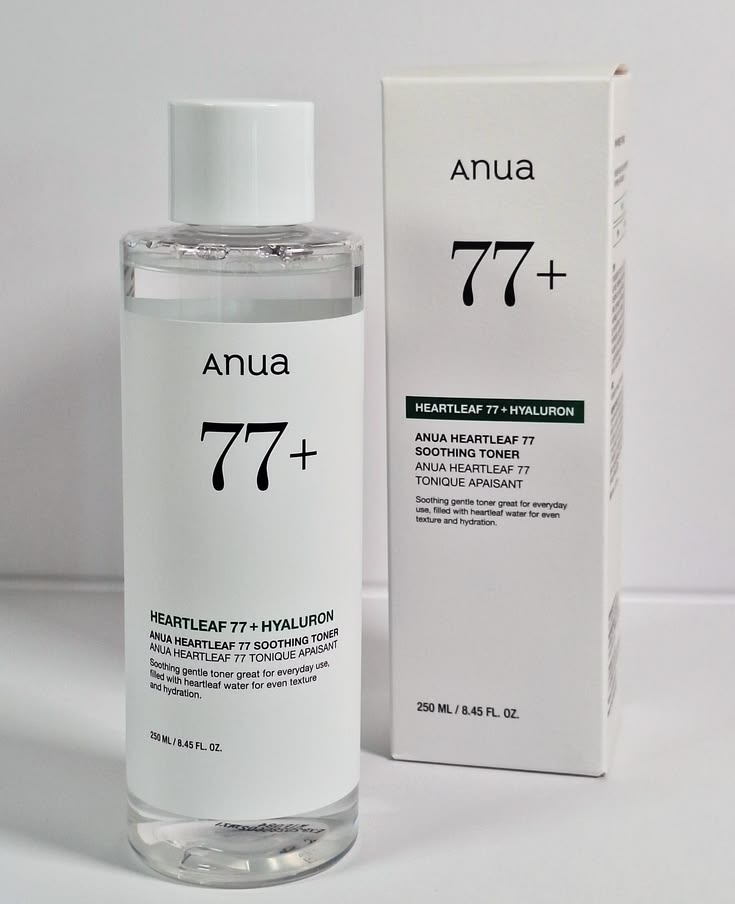 ANUA HEARTLEAF 77% SOOTHING TONER 250ML